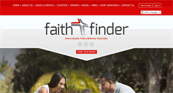 Desktop Screenshot of faithfinder.com